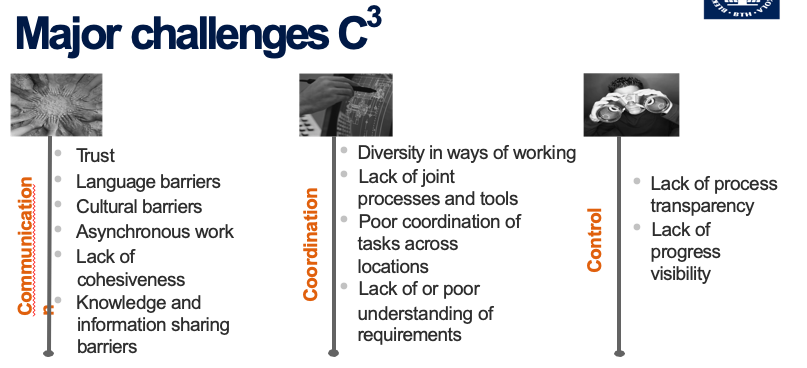 Major challenges